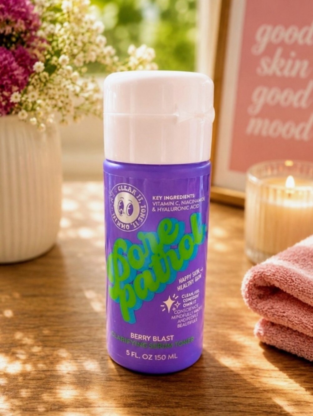 NEW Berry Blast Clarifying Toner — Purple